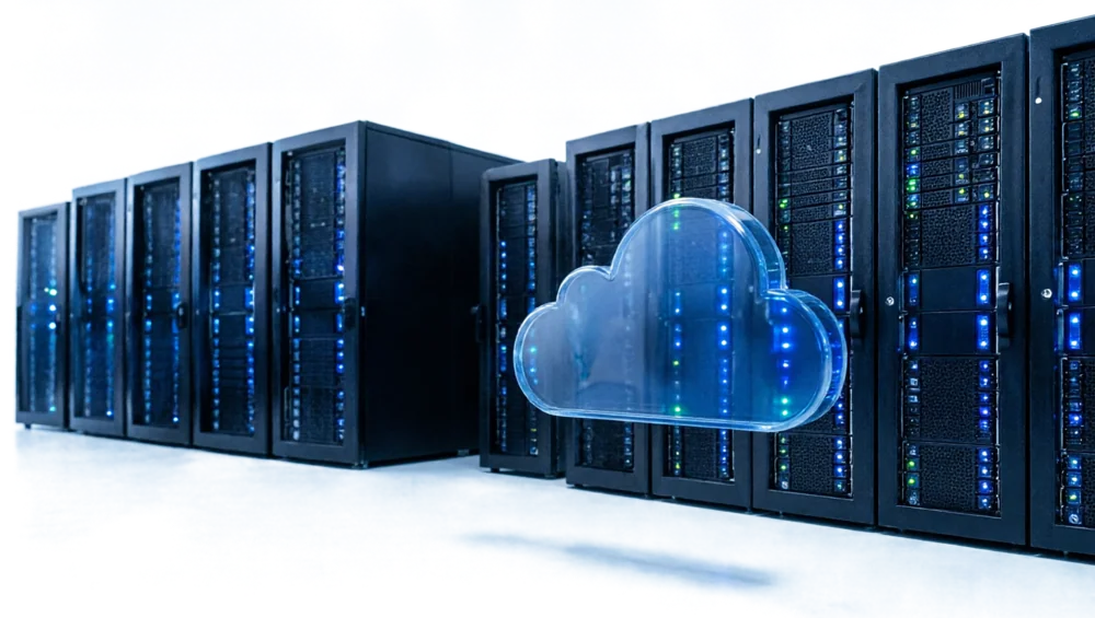 Серверные стойки и облачная инфраструктура